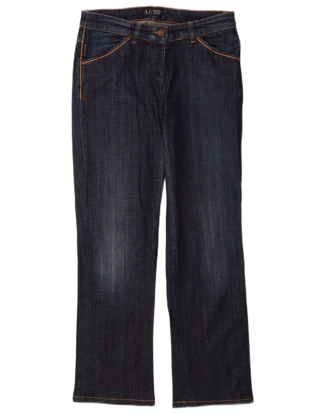 Armani Dame Bootcut Jeans W28 L31 Marineblå