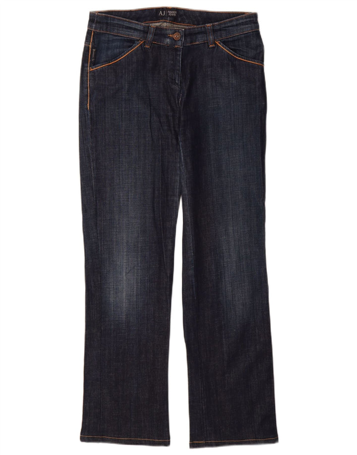 Armani Dame Bootcut Jeans W28 L31 Marineblå
