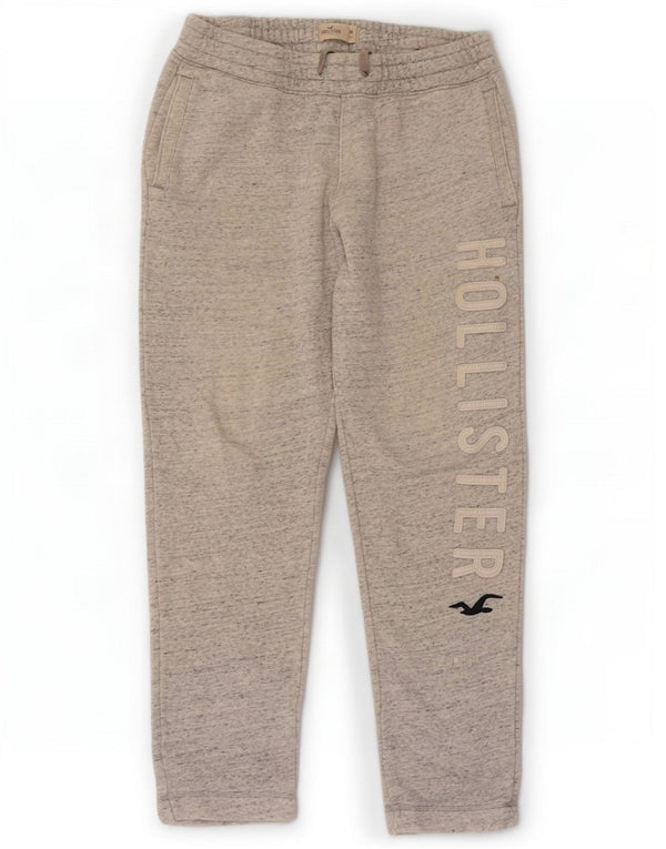 Hollister Herre grafisk træningsdragt Bukser Medium Grey Flecked Bomuld