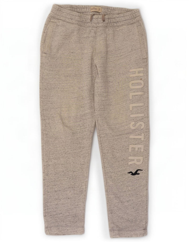 Hollister Herre grafisk træningsdragt Bukser Medium Grey Flecked Bomuld