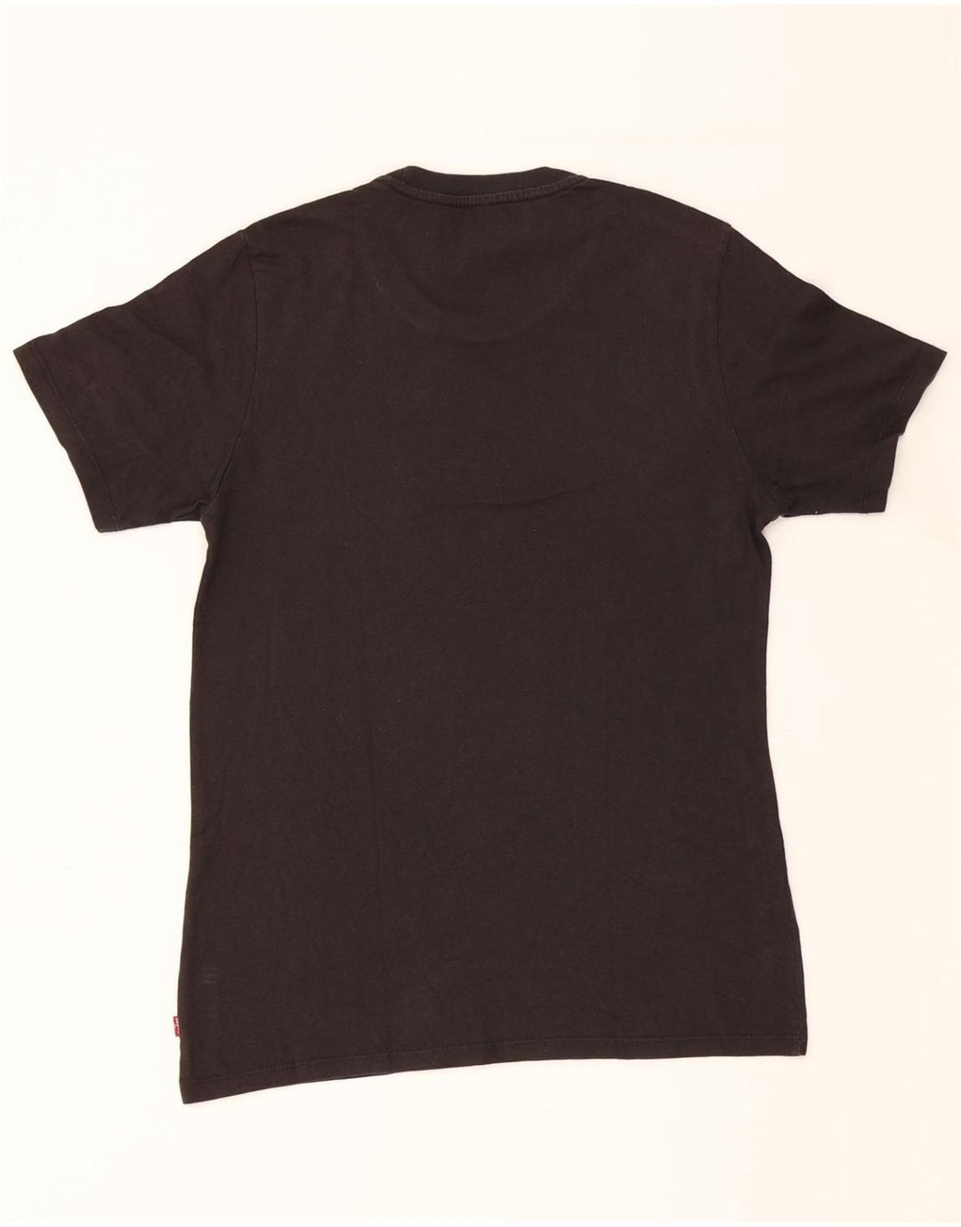 LEVI'S Womens Graphic T-Shirt Top UK 6 XS Black Vintage Levi's and Second-Hand Levi's from Messina Hembry 