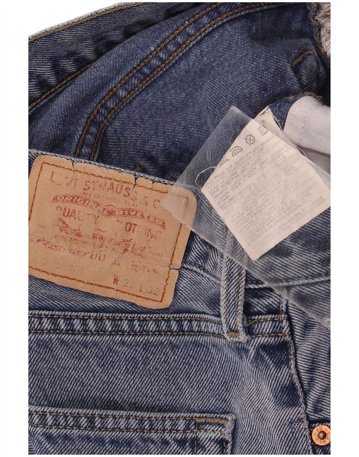 Levi's Straight Jeans til mænd W29 L28 Blå Bomuld
