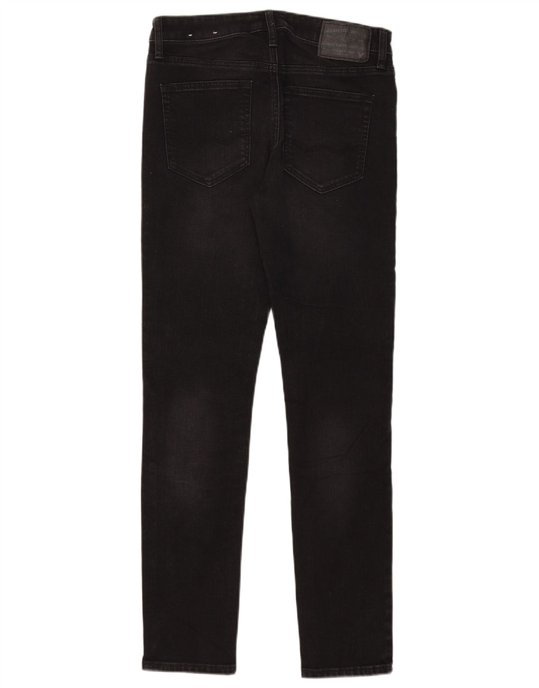 American Eagle Dame Skinny Jeans W30 L30 Sort Bomuld