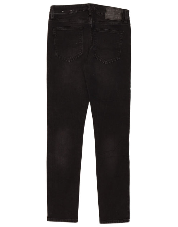 American Eagle Dame Skinny Jeans W30 L30 Sort Bomuld