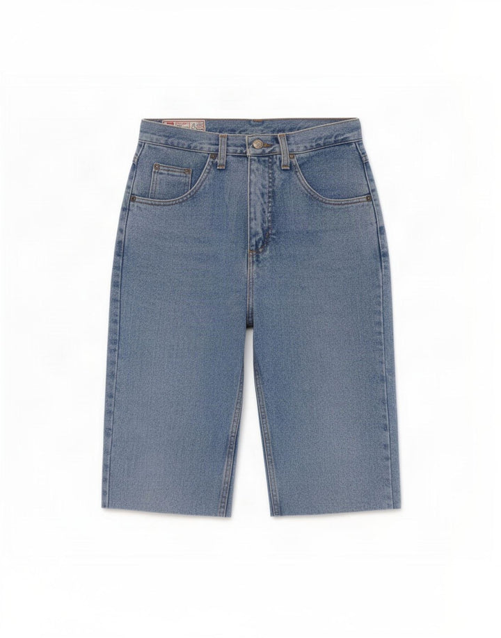 Rifle Herre Denim Shorts Små W29 Blå Bomuld