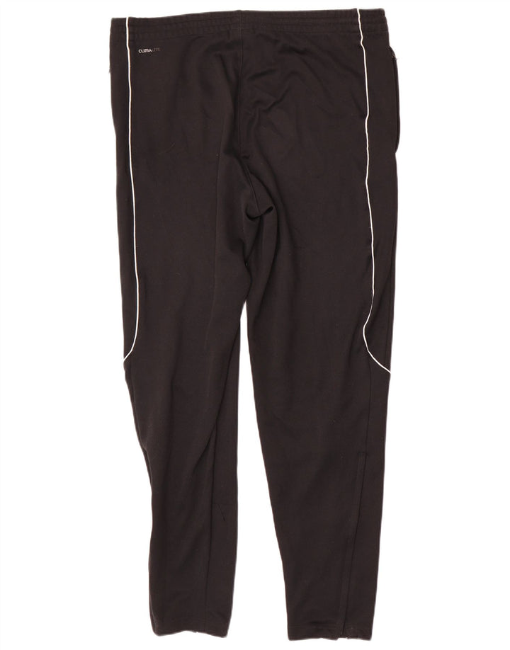 Adidas Herre Climalite Træningsbukser Medium Sort Colourblock Polyester