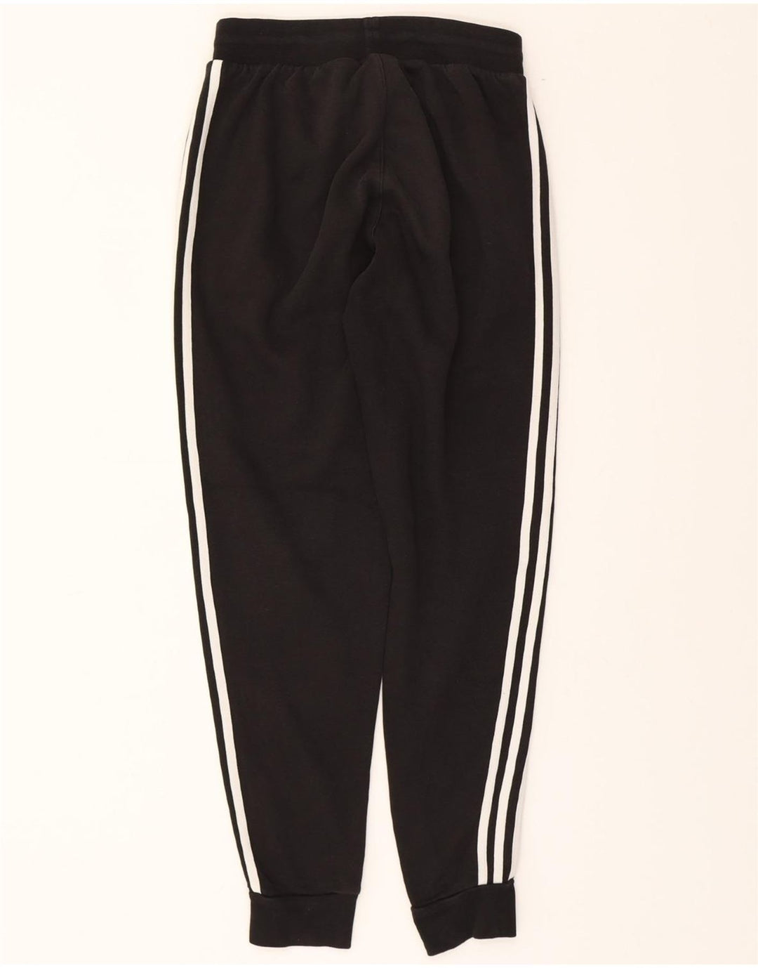 ADIDAS Mens Tracksuit Trousers Joggers Small  Black Cotton Vintage Adidas and Second-Hand Adidas from Messina Hembry 