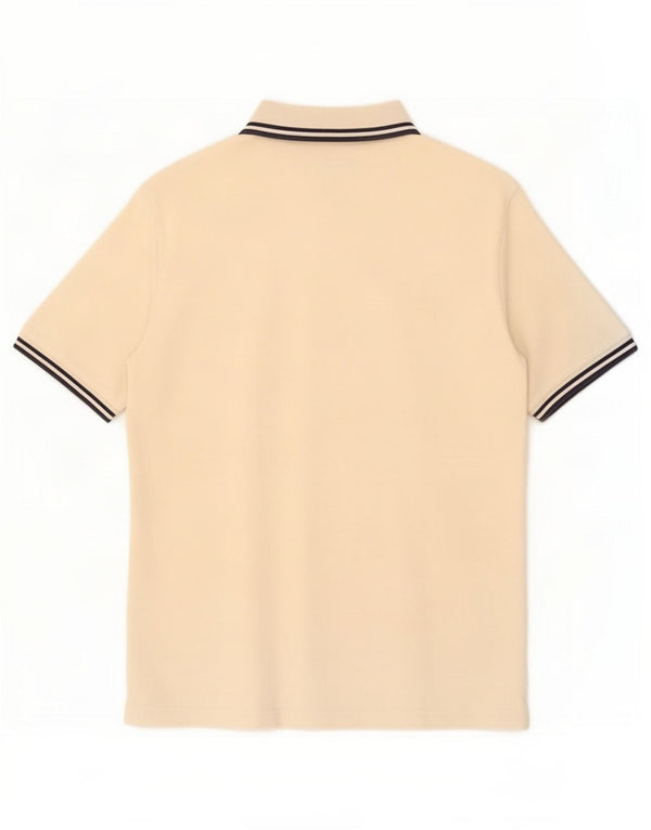Asics herre poloshirt 2XL beige bomuld