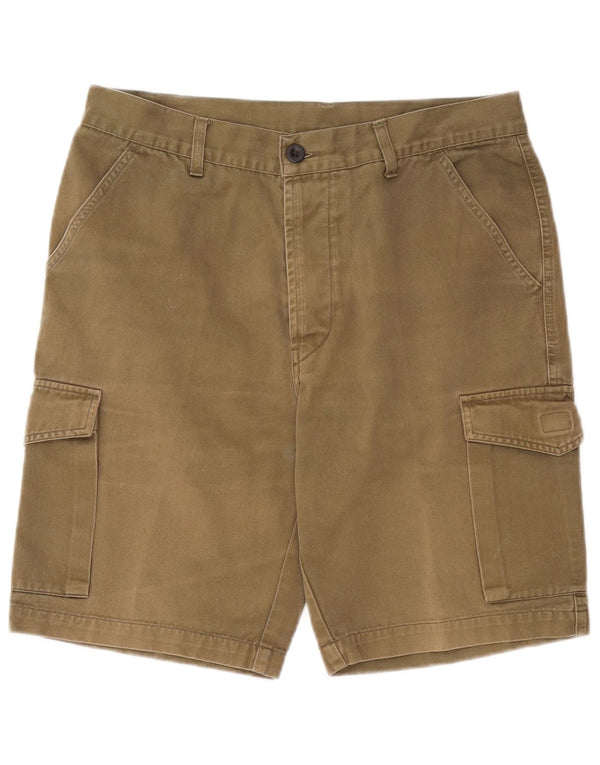 Metropolitan Herre Cargo Shorts W34 Large Khaki Bomuld