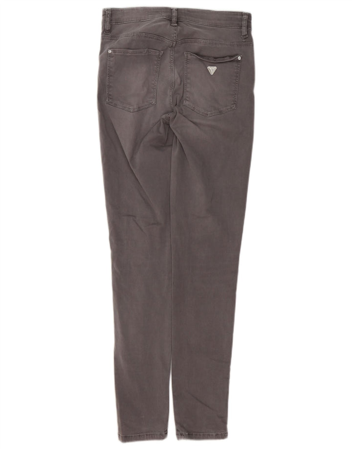 GUESS Skinny Jeans til kvinder W26 L30 Grå bomuld