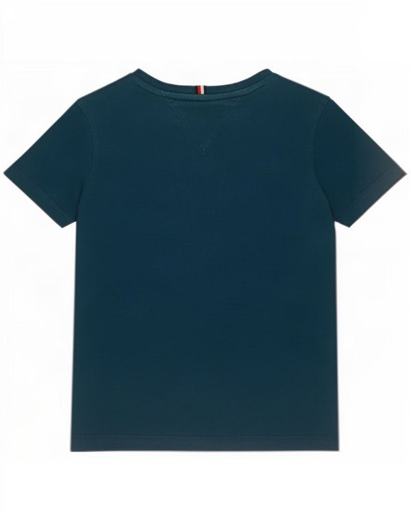 Tommy Hilfiger drenge grafisk t-shirt top 7-8 år blå bomuld