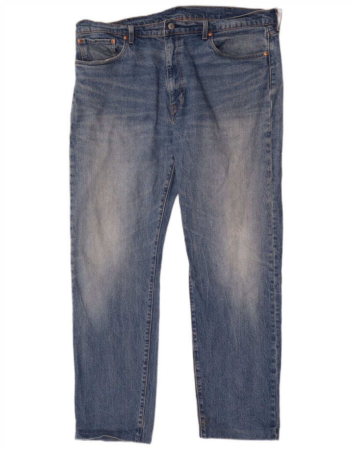 Levi's Herre 502 tilspidsede jeans W40 L33 blå bomuld