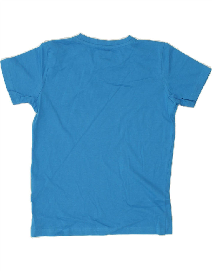 KAPPA Boys Graphic T-Shirt Top 9-10 Years Blue Cotton Vintage Kappa and Second-Hand Kappa from Messina Hembry 