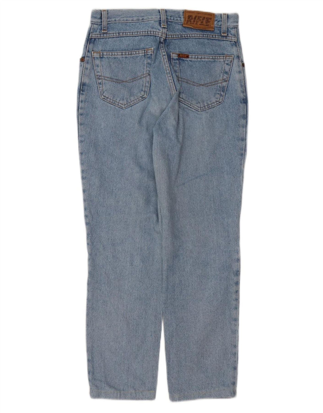 Rifle Dame tilspidsede Jeans W31 L27 Blå Bomuld