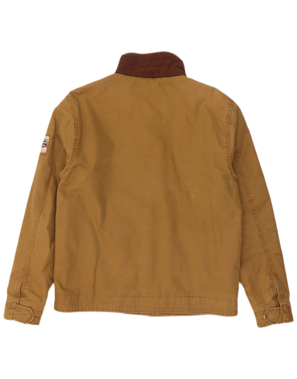 Superdry Bomberjakke til mænd UK 42 XL Khaki Bomuld