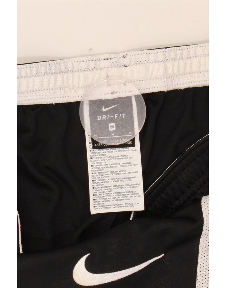 Nike Herre Dri Fit Sportshorts Medium Sort Colourblock Polyester
