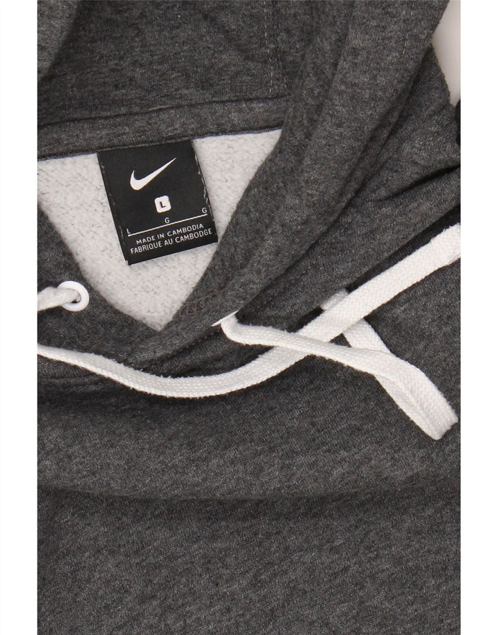 NIKE Mens Hoodie Jumper Large Grey Vintage Nike and Second-Hand Nike from Messina Hembry 