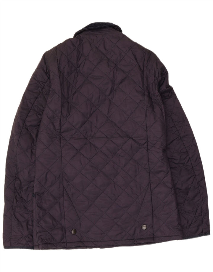 Barbour Herre quiltet jakke UK 36 Small Navy Blue