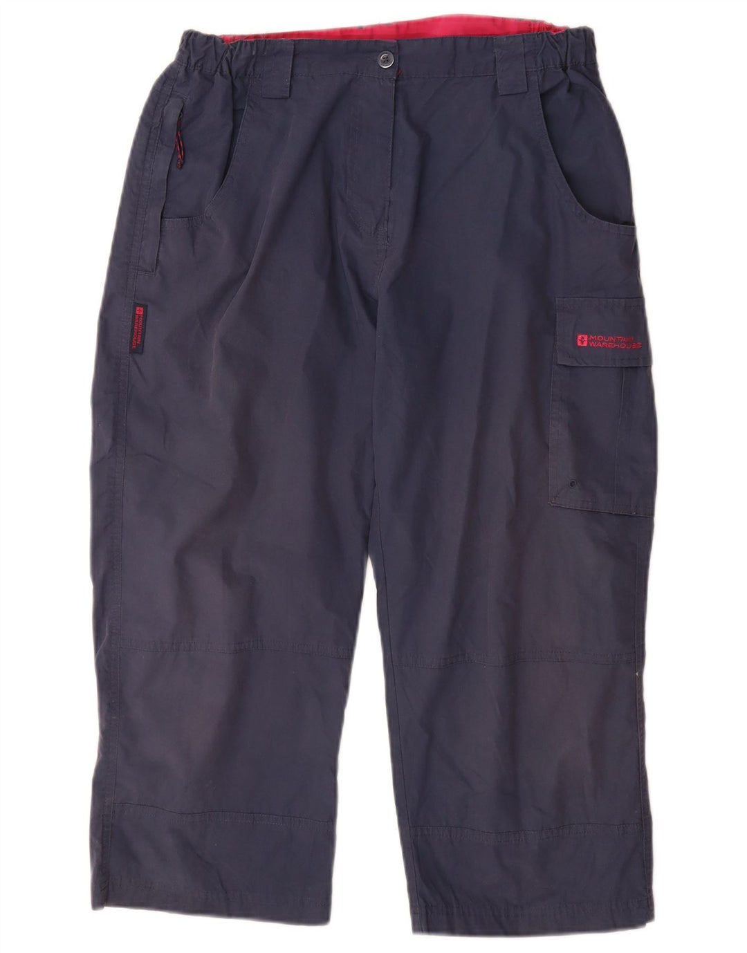 Mountain Warehouse Dame Cargo Trousers UK 12 Medium W30 L22 Navy Blue
