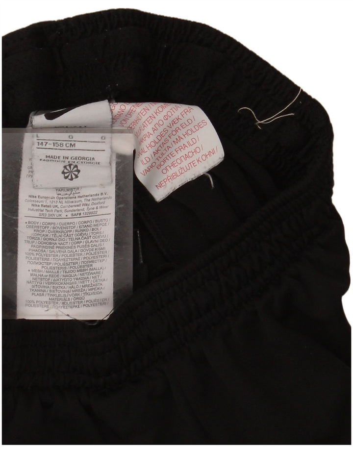 NIKE Træningsdragtsbukser til drenge 12-13 år Large Black Colourblock Polyester