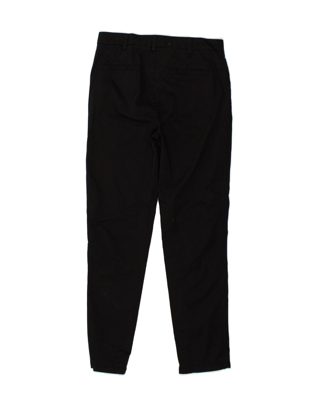 BENETTON Womens Slim Casual Trousers W28 L28 Black | Vintage Benetton | Thrift | Second-Hand Benetton | Used Clothing | Messina Hembry 