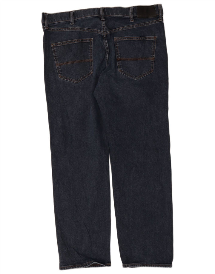 Marks & Spencer Straight Jeans til mænd W36 L29 Marineblå bomuld