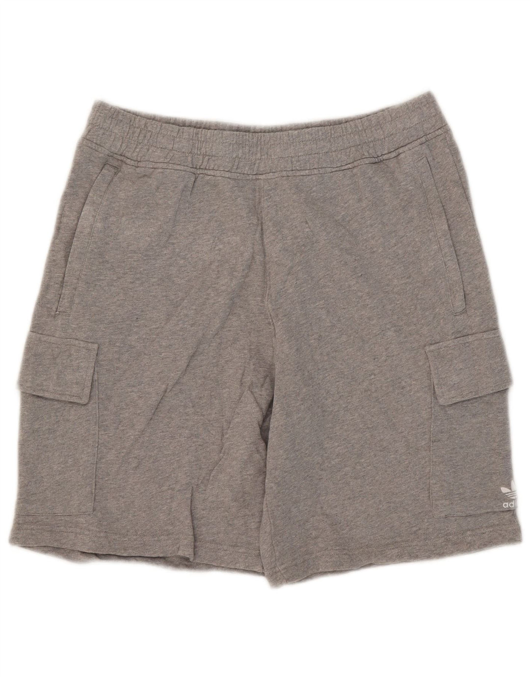 Adidas Herre Cargo Sportshorts Stor Grå Bomuld