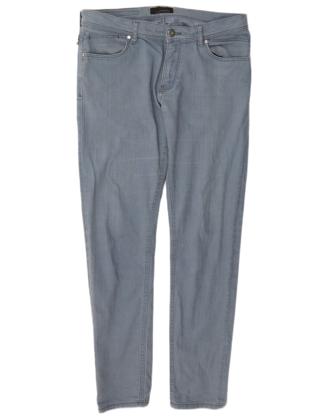 Zara Herre Slim Jeans EU 44 Large W34 L32 Blå