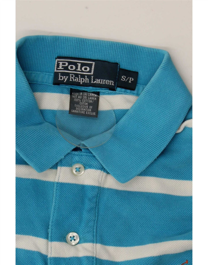 Polo Ralph Lauren herreskjorte lille blå stribet bomuld
