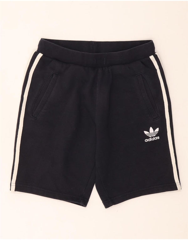 ADIDAS Sportshorts til drenge 11-12 år Navyblå bomuld