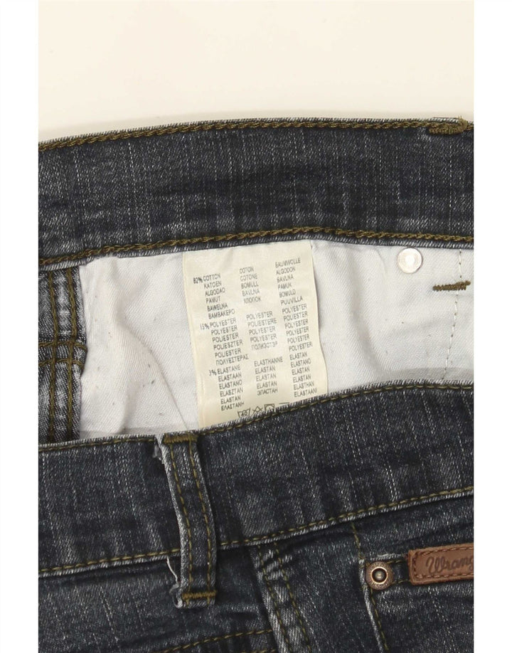 Wrangler Herre Texas Stretch Straight Jeans W40 L32 Blå Bomuld