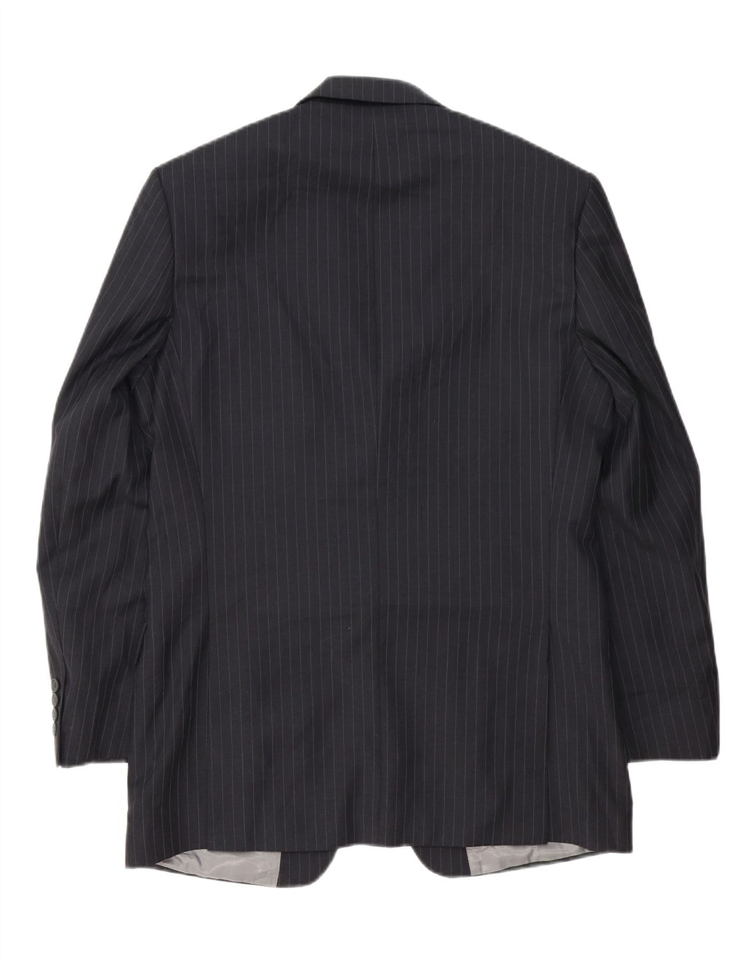 Marks & Spencer Herre 2-knaps blazerjakke UK 40 Medium Grey Pinstripe
