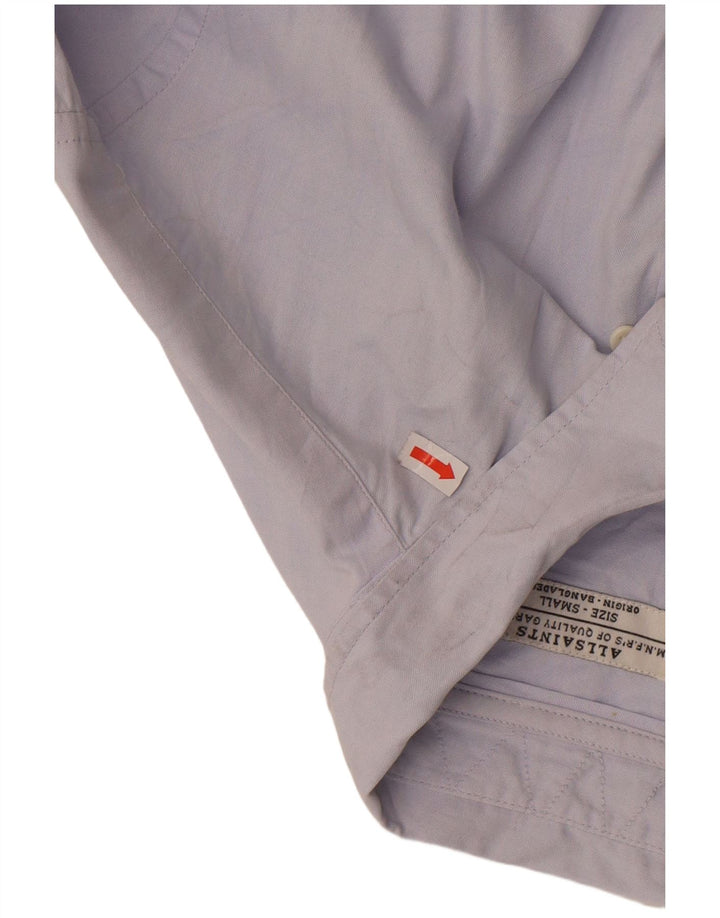 All Saints Herreskjorte Lille Blå Bomuld