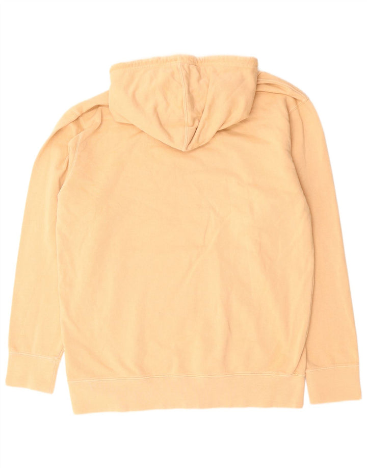 Edwin Herre Grafisk Hoodie Jumper Stor Beige Bomuld