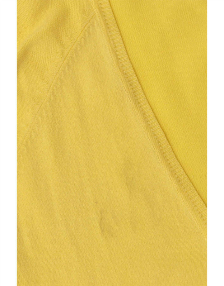 Zara Dame Cardigan Sweater UK 18 XL Gul