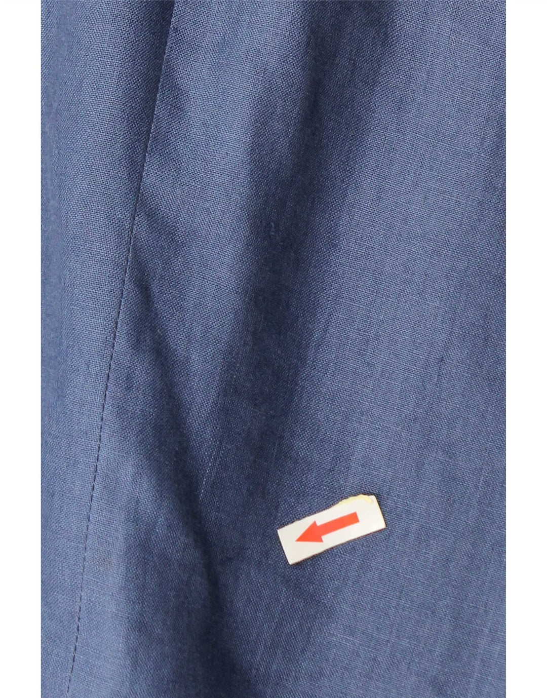 Vintage herre 2-knaps blazerjakke IT 50 Large Blue Linen