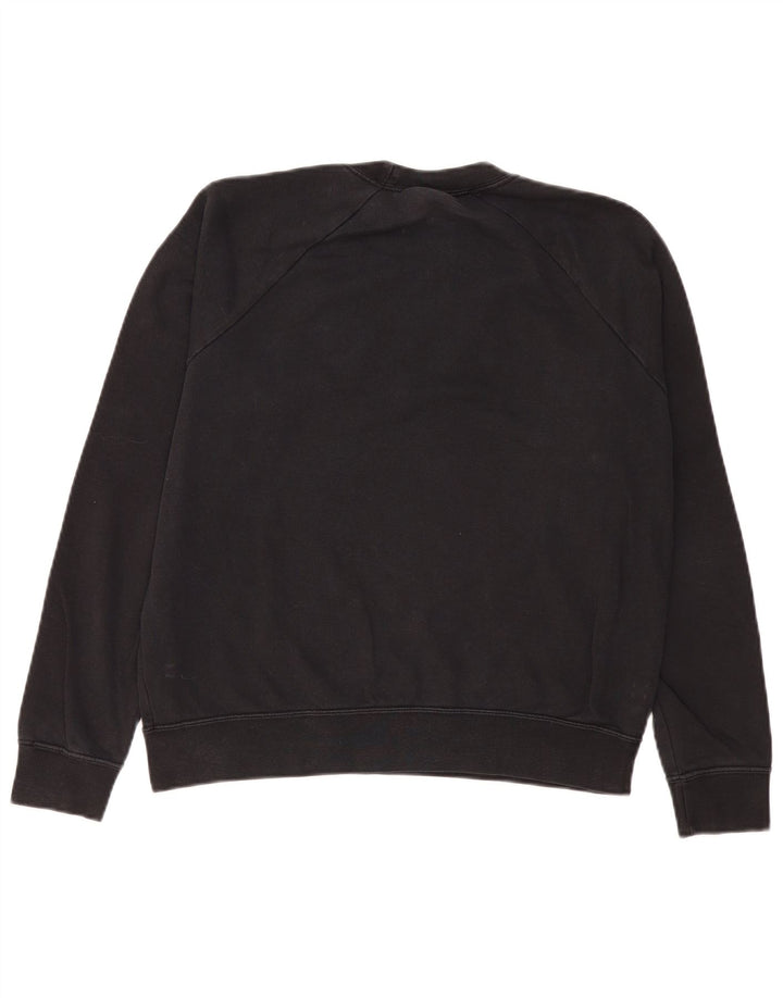 Nike Herre sweatshirt Jumper Medium Sort Bomuld