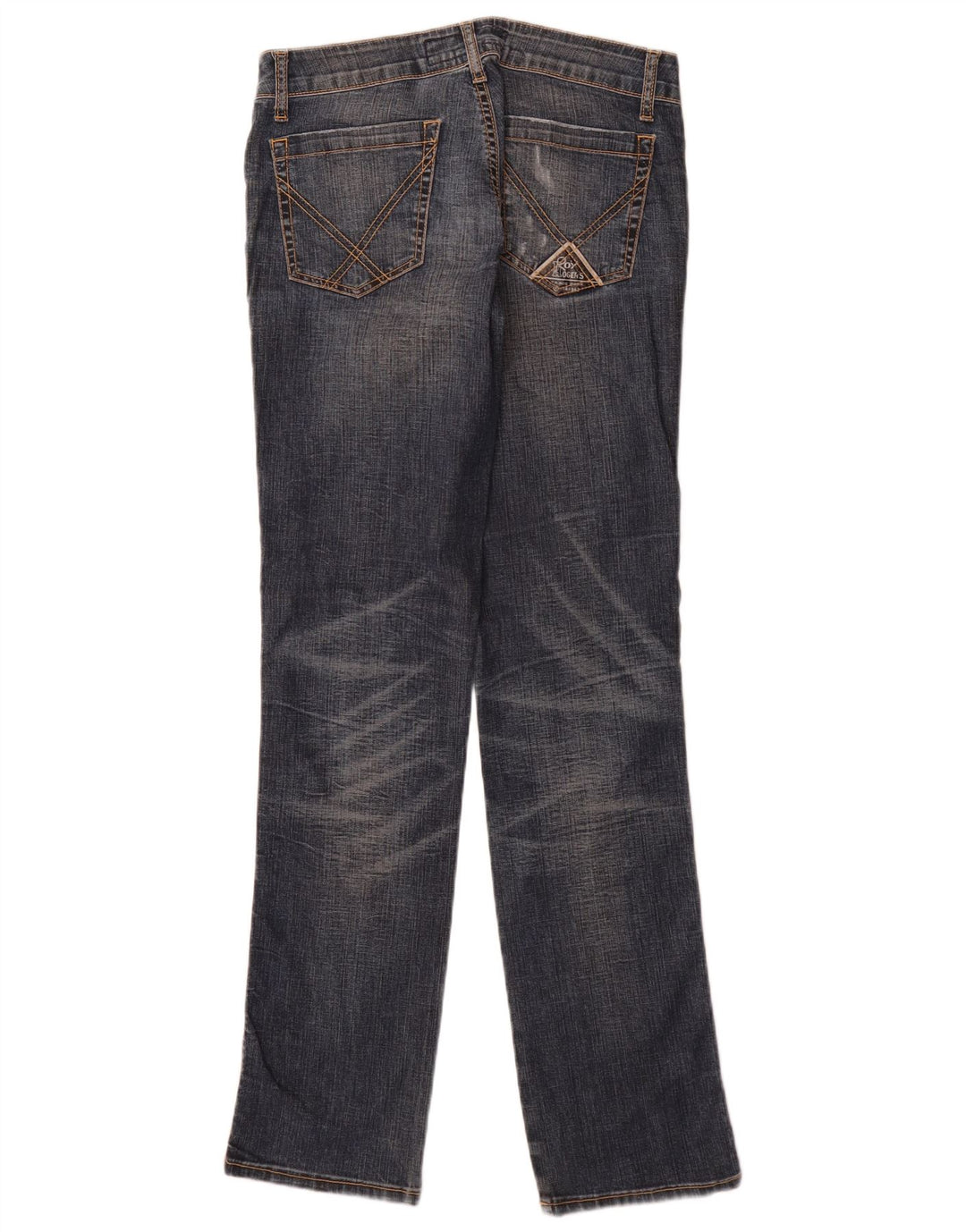 Roy Rogers lige jeans til kvinder W29 L34 blå bomuld