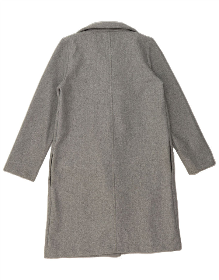 ZARA Womens Open Overcoat UK 12 Medium Grey Vintage Zara and Second-Hand Zara from Messina Hembry 