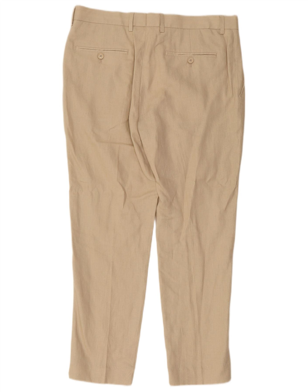 Jasper Conran Herre Slim Chino Bukser W34 L28 Beige Bomuld