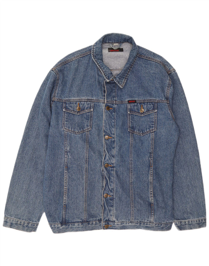 Jeaxxs Denimjakke til mænd UK 42 XL Blå Bomuld