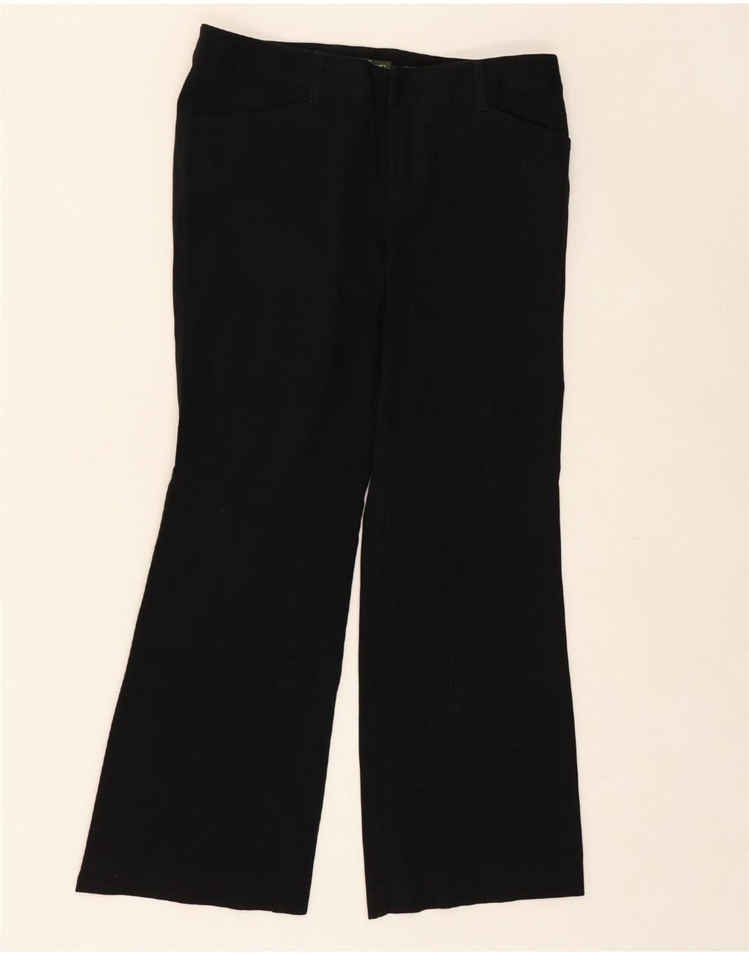 EDDIE BAUER Womens Shaw Fit Casual Trousers US 8 Medium W30 L29 Black Vintage Eddie Bauer and Second-Hand Eddie Bauer from Messina Hembry 