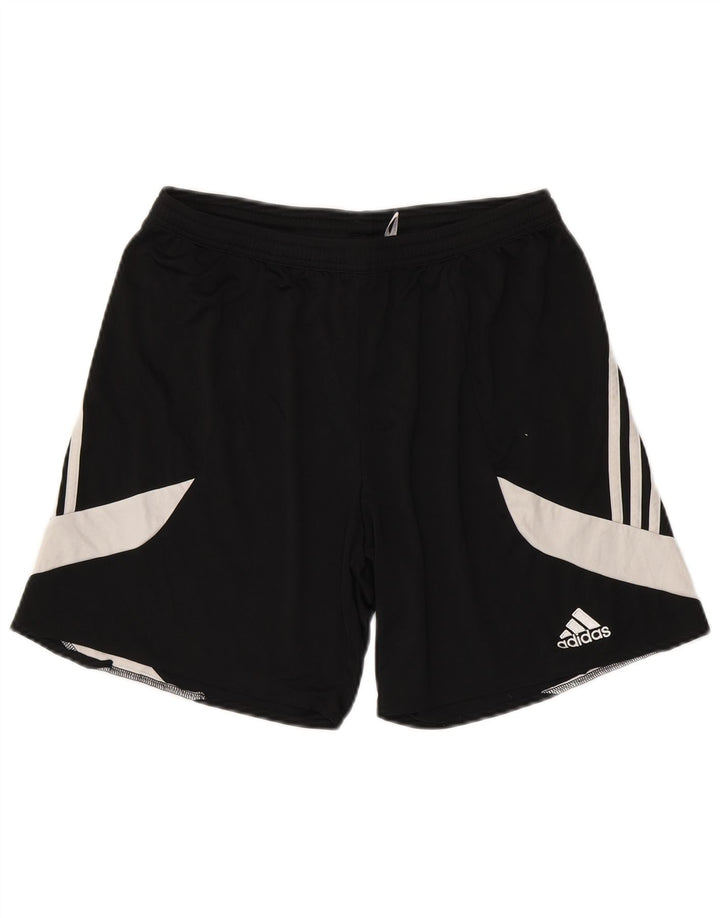 Adidas Herre Climalite Sportshorts Large Black Colourblock Polyester