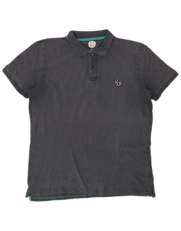 Maui and Sons herre poloshirt XL grå bomuld