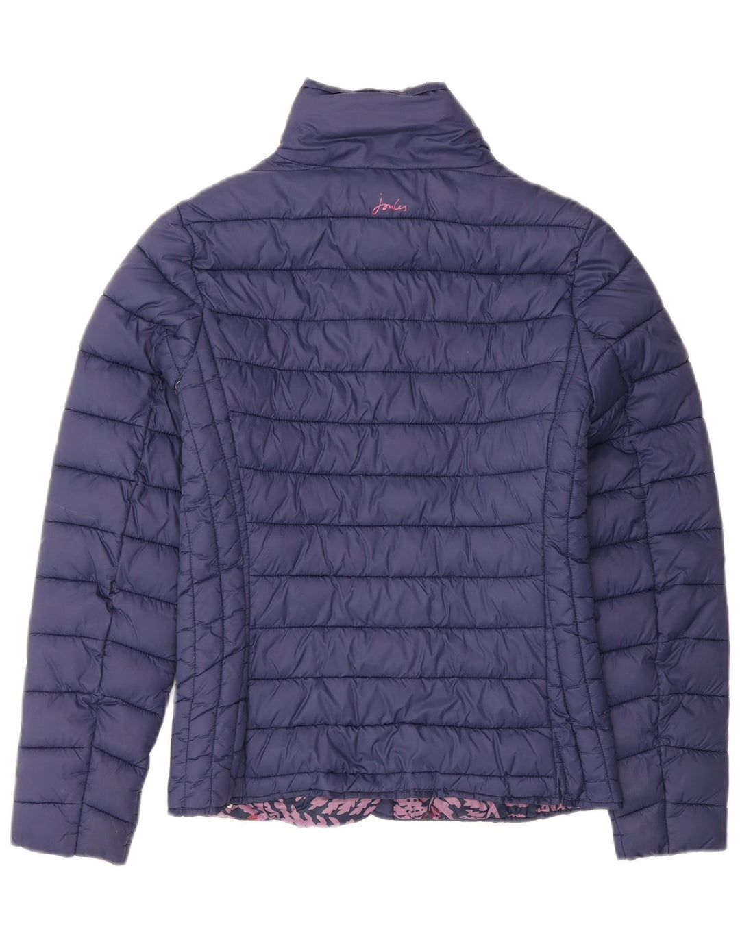 Joules polstret jakke til kvinder UK 6 XS marineblå polyester
