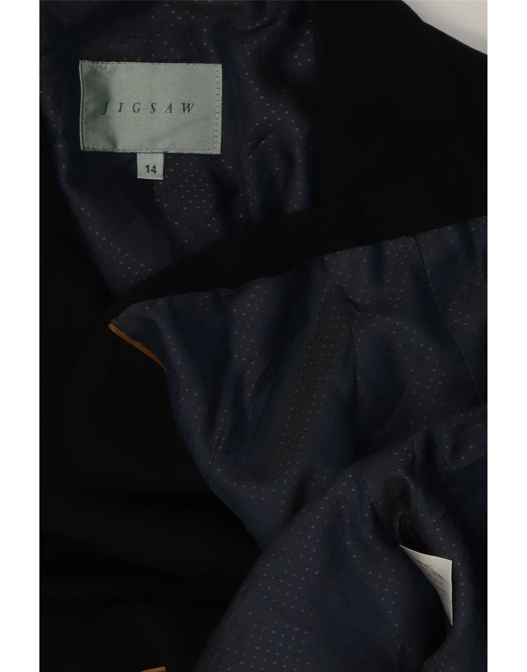 Jigsaw Dame 1 Knap Blazer Jacket UK 14 Medium Sort