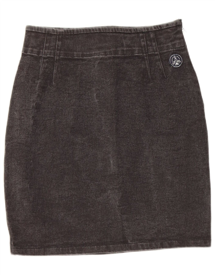 Kappa Dame Denim Nederdel W26 Lille Sort