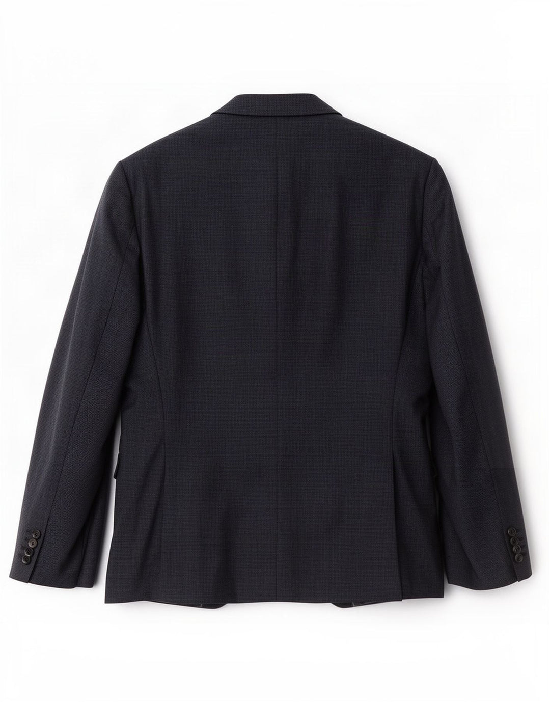 Hugo Boss Herre 2-knaps blazerjakke UK 52 XL Marineblå ternet uld