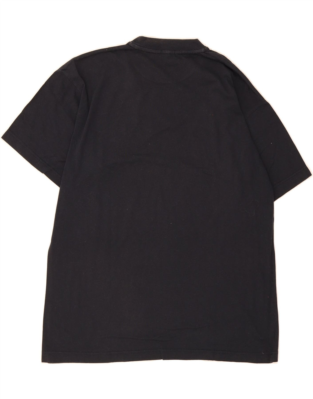 DANIEL HECHTER Mens T-Shirt Top Large Navy Blue Cotton Vintage Daniel Hechter and Second-Hand Daniel Hechter from Messina Hembry 