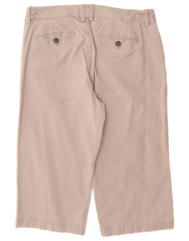 Eddie Bauer Lige Capri-bukser til kvinder W32 L19 Grå